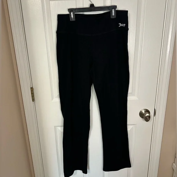 Juicy Couture Wide Leg Leggings - The quintessential Y2K Brand - Picture 1 of 4